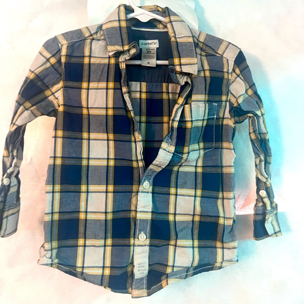 Carters soft button up  (4 for $20)